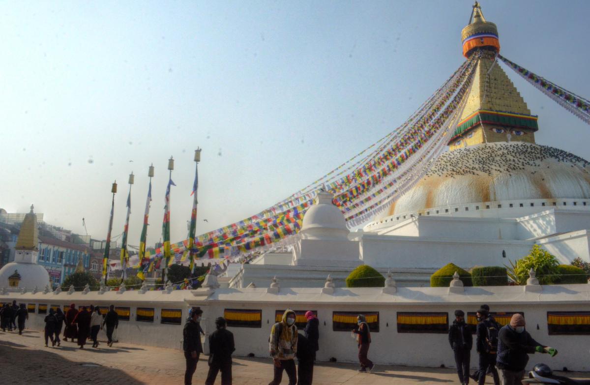 Boudha Stupa, Kathmandu, Nepal
