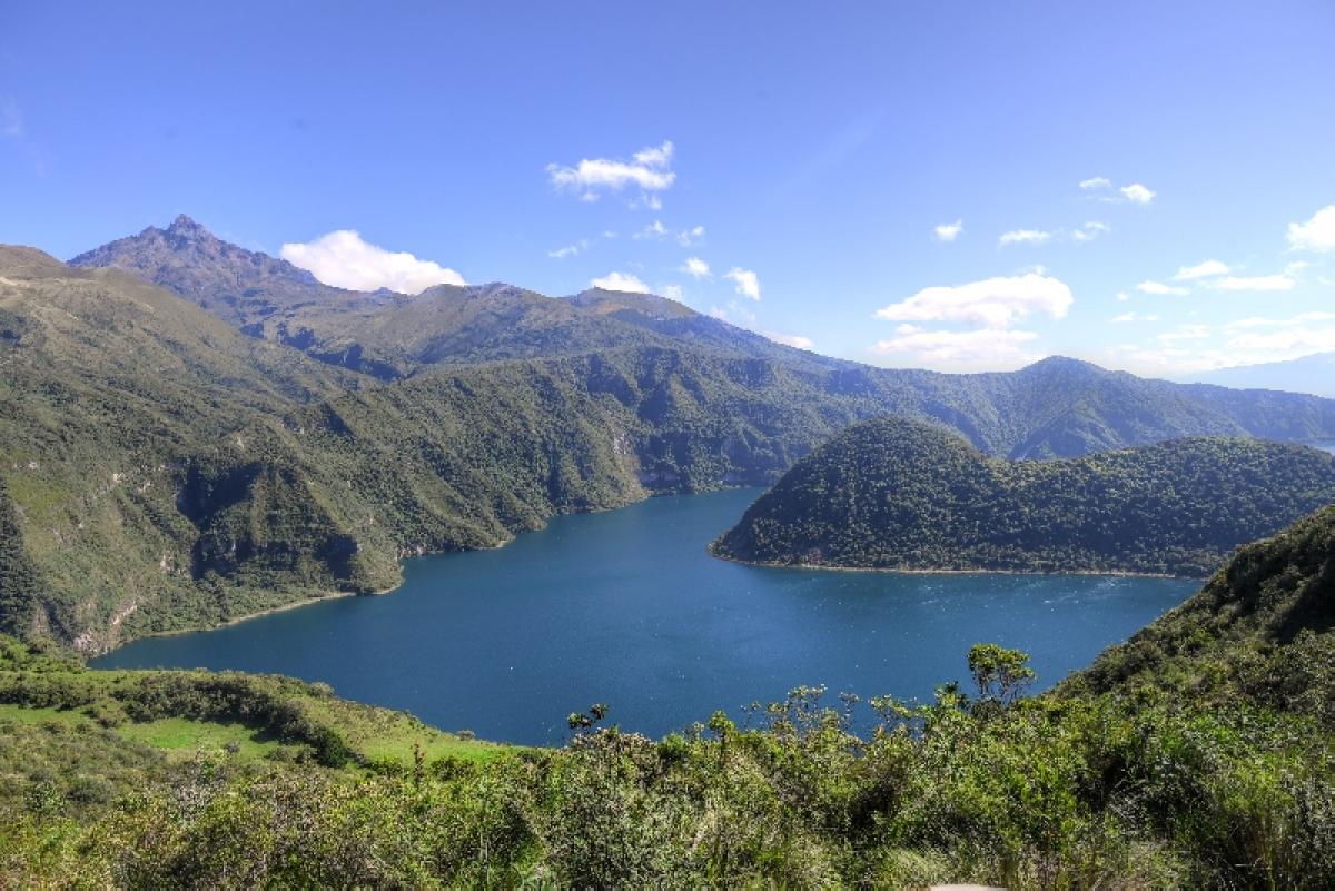 Laguna Quicocha, Otavalo, Ecuador