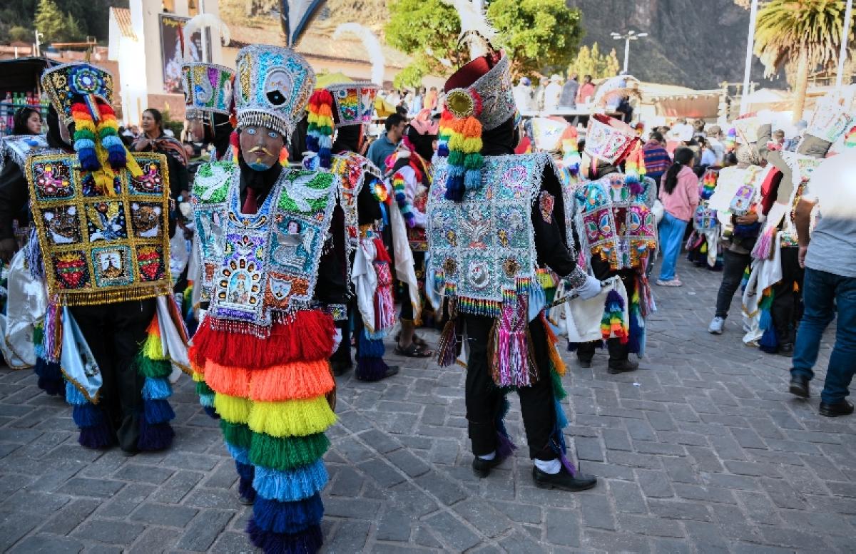 Festival de Virgen de Carmen, Pisac, Peru