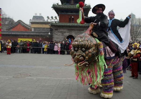 Chinese New Year, Dongyue Si, Beijing, China