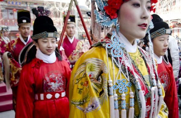 Chinese New Year, Daguan yuan, Beijing, China